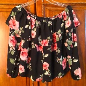 Off the shoulder blouse